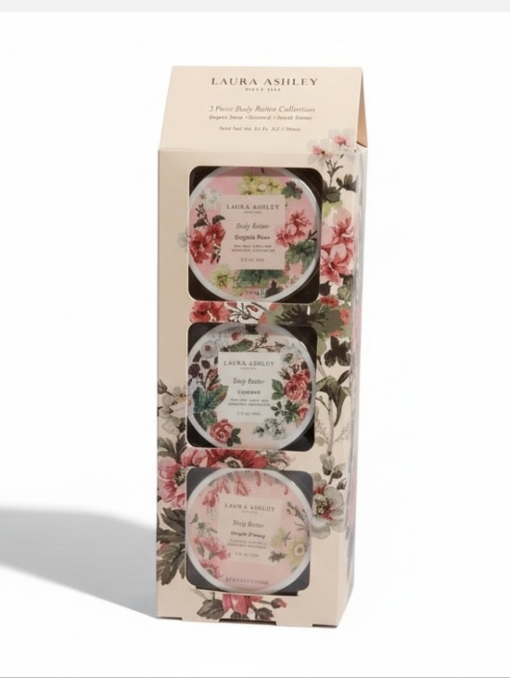 Laura Ashley Body Butter Trio Coconut/ Sweet Peony/ English Rose